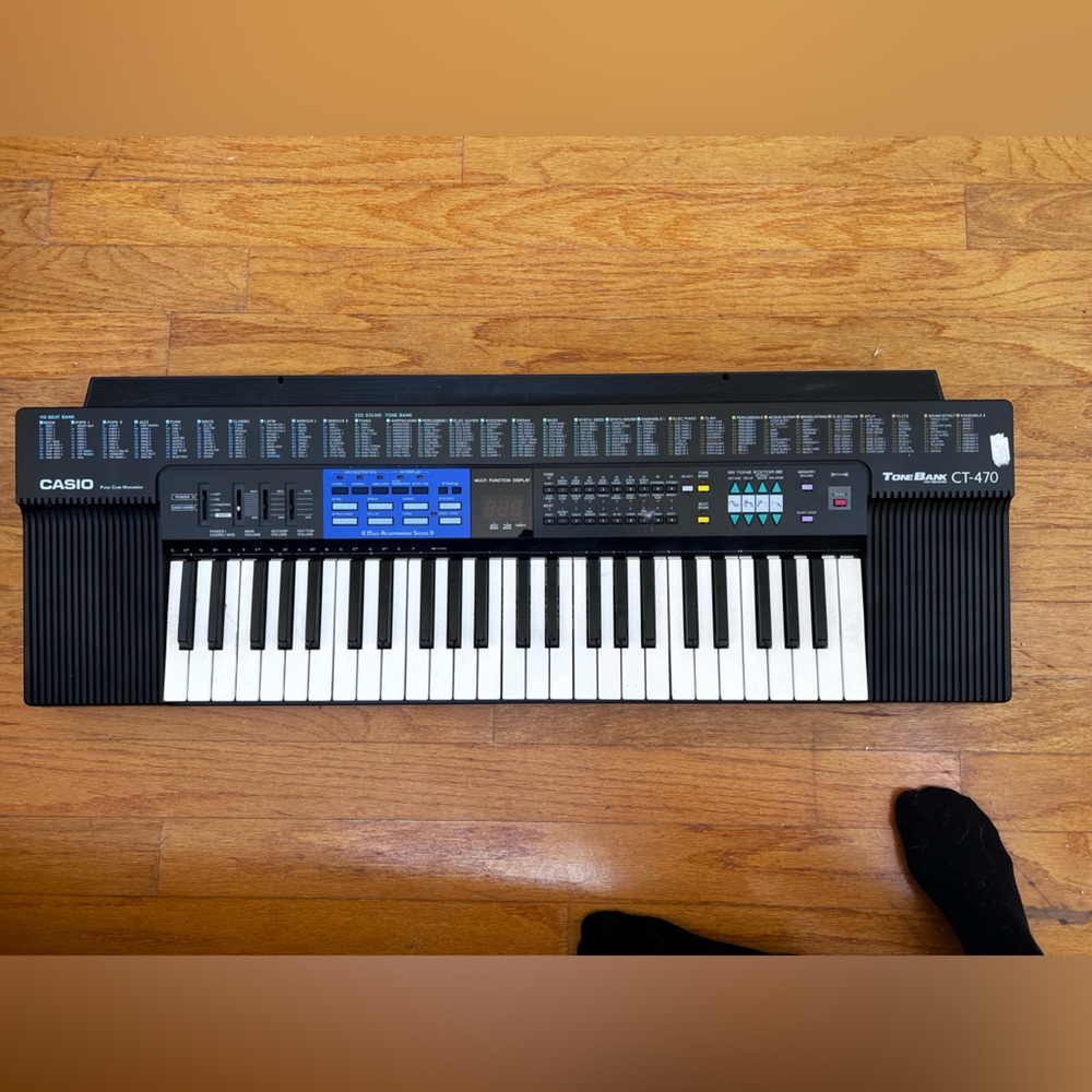Casio Tonebank CT-470